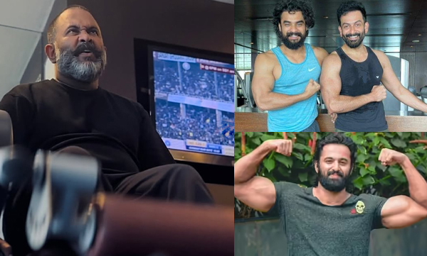 Aju Varghese interesting caption for his workout pictures