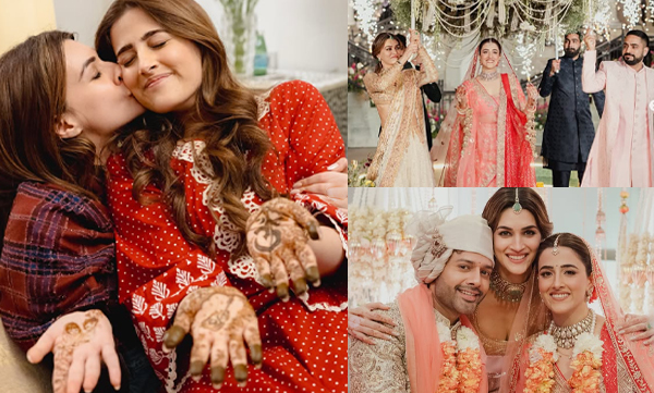 Kriti Sanon gets emotional after sister Nupur’s wedding to Stebin Ben