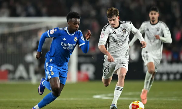 Real Madrid were knocked out of the Copa del Rey