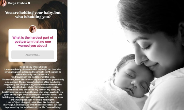 Actress Durga krishna about deep depression after childbirth