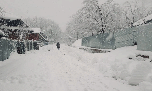 Kashmir Hit by Intense Snowstorm, Up To 5 Feet Snowfall Recorded In 15 Hours