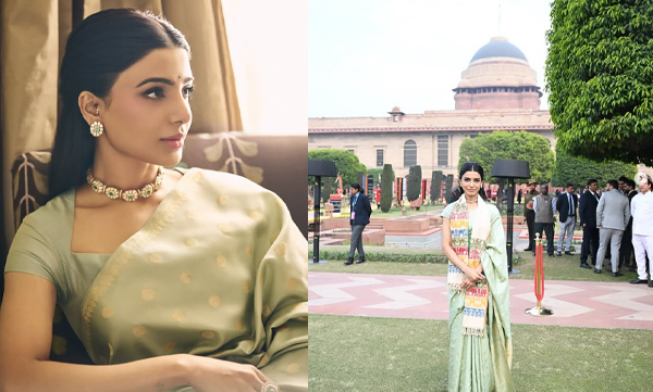 Samantha Ruth Prabhu shares proud moment at Rashtrapati Bhavan