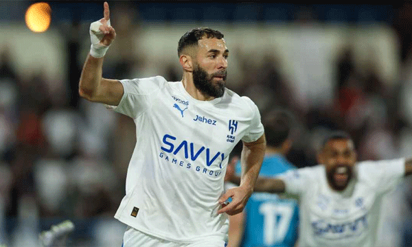 Karim Benzema scores debut hat trick in Al Hilal rout