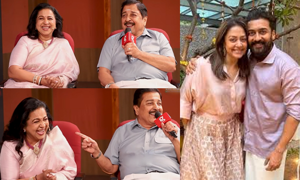 Sivakumar on Radhika's role in Surya-Jyothika's love story