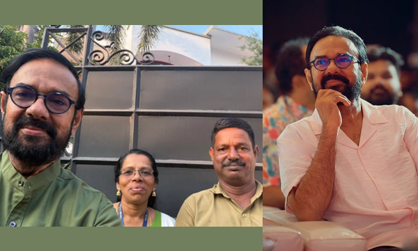 Maniyanpilla Raju autodriver sabu and his family for returning his wallet