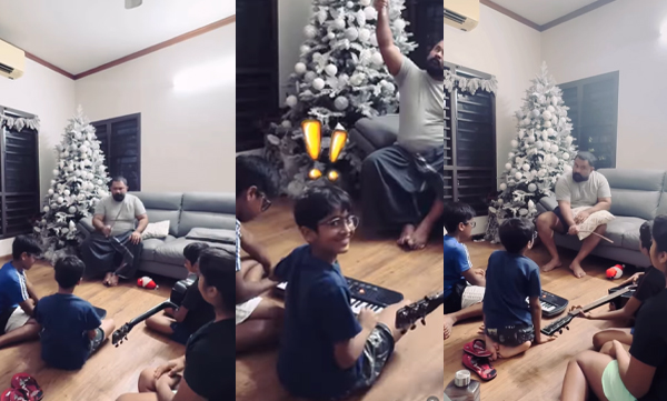 Aju Varghese shares new vibe video with his kids