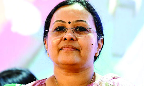 Youth Congress protest at Health Minister's house