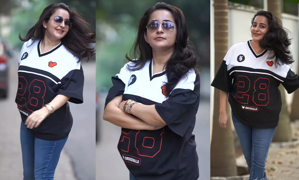 Bhama in stylish cool look pictures trending on social media 