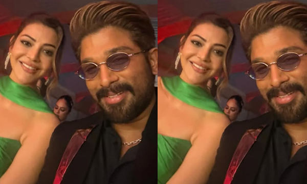 allu-arjun-and-kajal-aggarwal-reunite-after-19-years-share-a-selfie