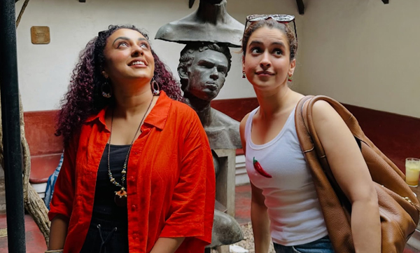 sanya-malhotra-and-pearle-maaneys-adorable-kochi-diaries-photos