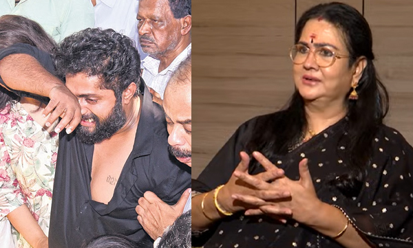 Urvashi addresses speculation regarding Jayaram not attending Sreenivasan's funeral