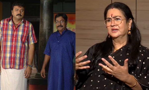 Urvashi addresses speculation regarding Jayaram not attending Sreenivasan's funeral
