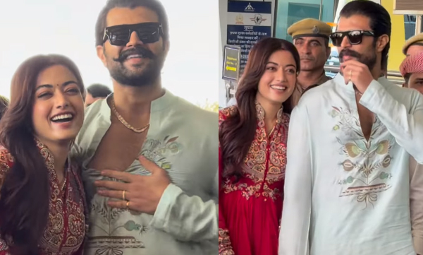 rashmika-mandanna-vijay-deverakonda-first-appearance-after-wedding-viral-video