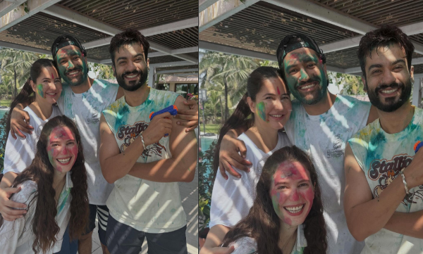 Katrina Kaif celebrates first Holi as mom with Vicky Kaushal