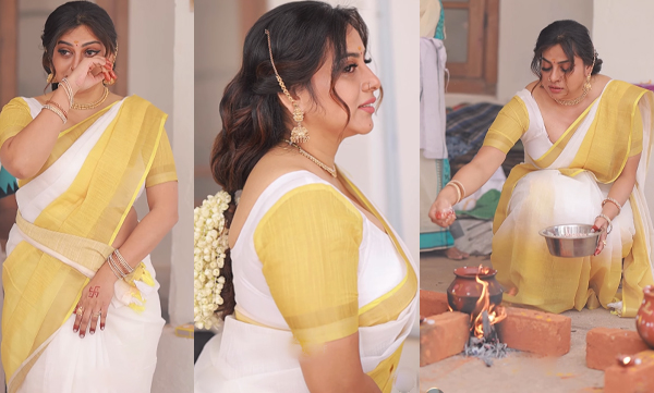 Actress anna rajan emotional statement on pongala pictures controversy