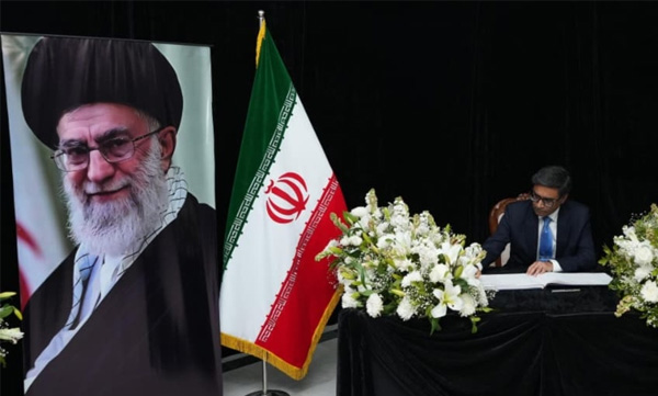 India Extends Condolences Following Death of Iranian Supreme Leader Ayatollah Ali Khamenei