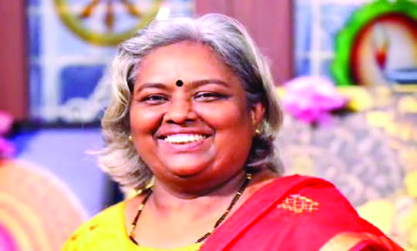 Deepa Varma at Ayyappa Seva in Kovilakam, where communism spread fire