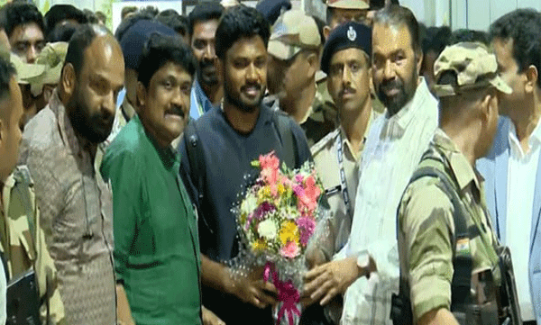 sanju-samson-back-to-kerala-after-t20-win