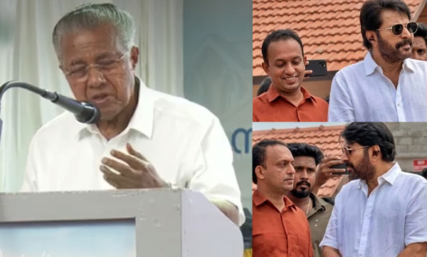 Chief Minister Pinarayi Vijayan publicly apologises to Mammootty 