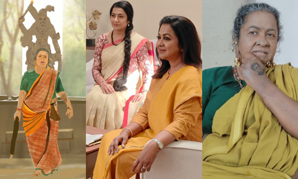 Radhika Sarathkumar shares a painting done by Suhasini