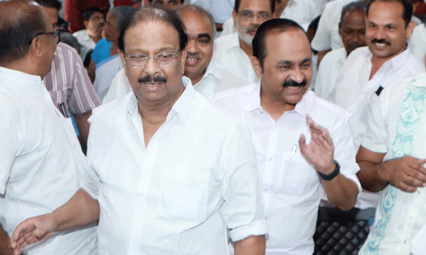 K. Sudhakaran's Facebook post