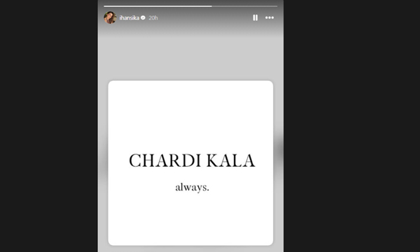 hansika-motwani-shares-first-post-a-day-after-divorce-from-sohael-khaturiya