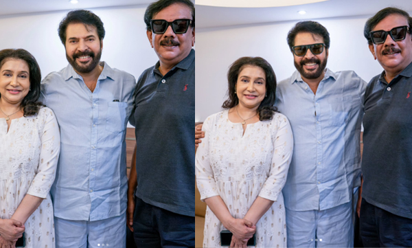 Mammootty with lissy and priyadarshan picture goes viral