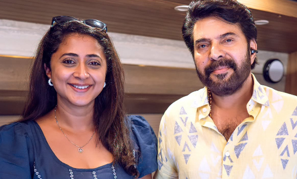Kaniha -shared-a- picture -with- Mammootty