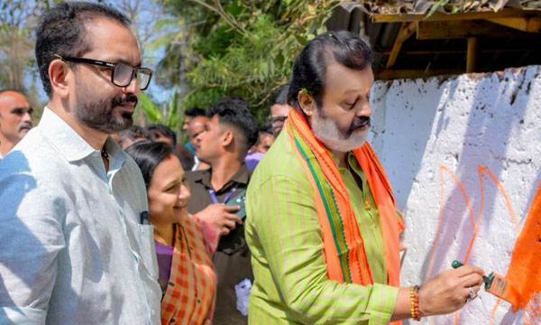 Suresh Gopi started his campaign by writing on the wall; K. Surendran says he will win big in Manjeswaram