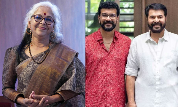 Writer saradakutty mocked ramesh pisharody's statement on bringing mammootty