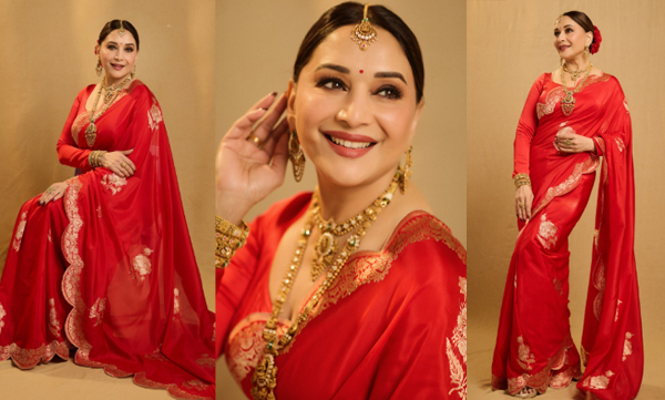 Madhuri Dixit celebrate Gudi Padwa with festive posts and wishes