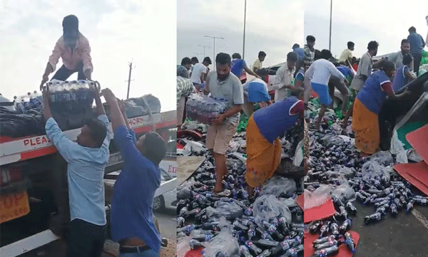 -people-came-to-steal-soft-drinks-from-an-overturned-truck