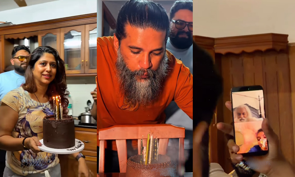 Friends prepare birthday surprise for Vijay Yesudas