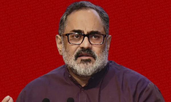 Telling voters to ask questions at home is democratic arrogance: Rajeev slams CM's response