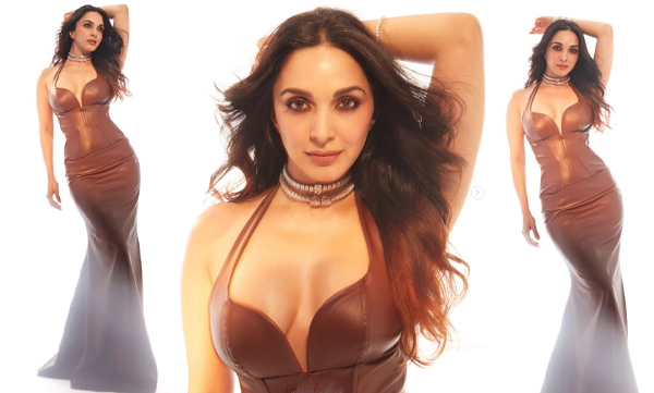 Kiara Advani turned heads with her latest chocolate-hued glam avatar,