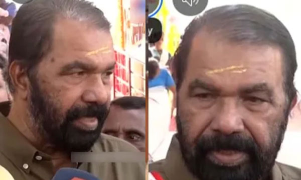 Sivankutty Sports Tilak in Nemom; Social Media Mocks LDF Candidate Over Fear of Defeat