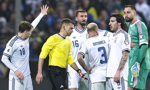 More Tears for Italy; Out of the World Cup After Defeat to Bosnia; 'Azzurri' Face Historic Shame