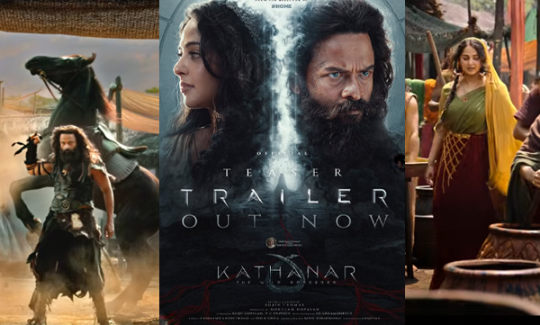 The trailer teaser of Jayasurya's cosmic film 'Kathanar' is out