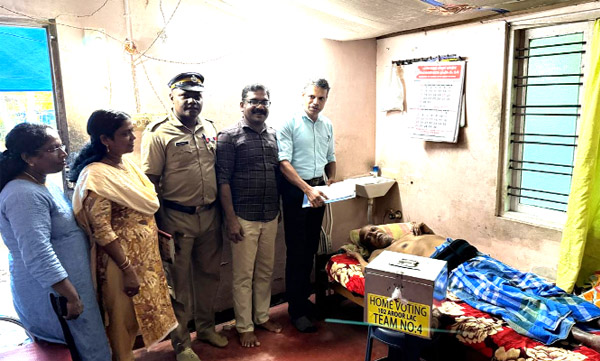 Paul voted at home after 25 years