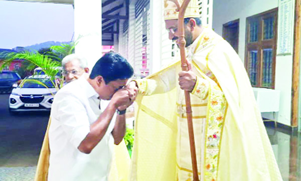 Roshi at Vellayamkudi Church