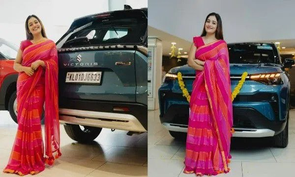 bigg-boss-season-7-winner-anumol-got-delivery-of-maruti-suzuki-victoris-suv
