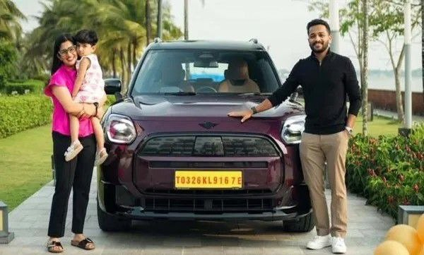 basil-joseph-buys-indias-first-mini-countryman-e-in-wild-berry-color-viral-pics