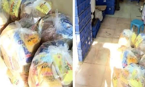 cpm-protests-against-bjp-for-providing-kits-for-votes-incident-at-supermarket-in-olari-thrissur