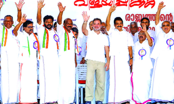Rahul Gandhi fills UDF with enthusiasm