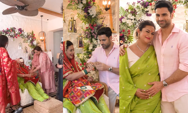 Divyanka Tripathi and Vivek Dahiya host a heartwarming baby shower ceremony