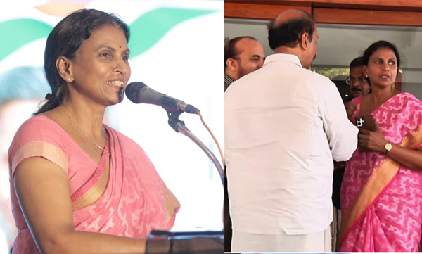 Sreelekha left the stage, BJP said no