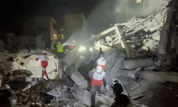 The Rafi Niya Synagogue in the capital, Tehran, was destroyed in an Israeli airstrike.