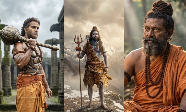 Malayalam movie stars in Ramayana AI video viral