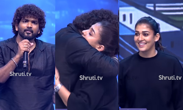 nayantharas-surprise-entry-stuns-vignesh-shivan-at-love-insurance-kompany-event