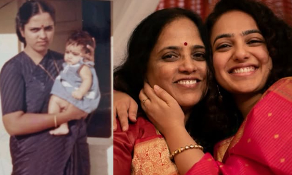 Nithya Menen emotional birthday wish for her mother with throwback picture